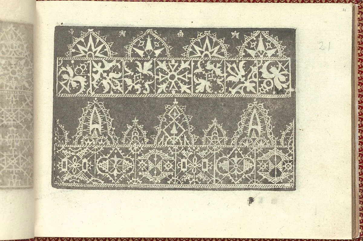 Corona delle Nobili et Virtuose Donne: Libro I-IV, page 21 (recto) — Cesare Vecellio