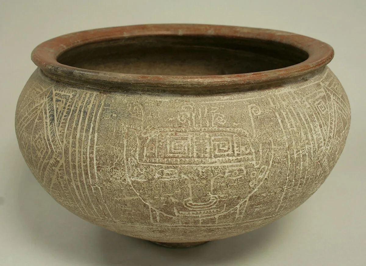 Incised Bowl with Ring Base — Unknown