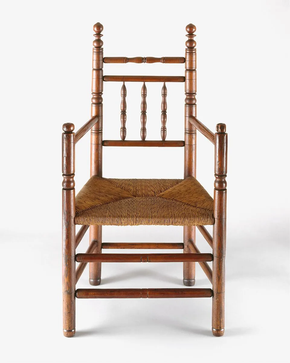 Spindle-back armchair — Unknown