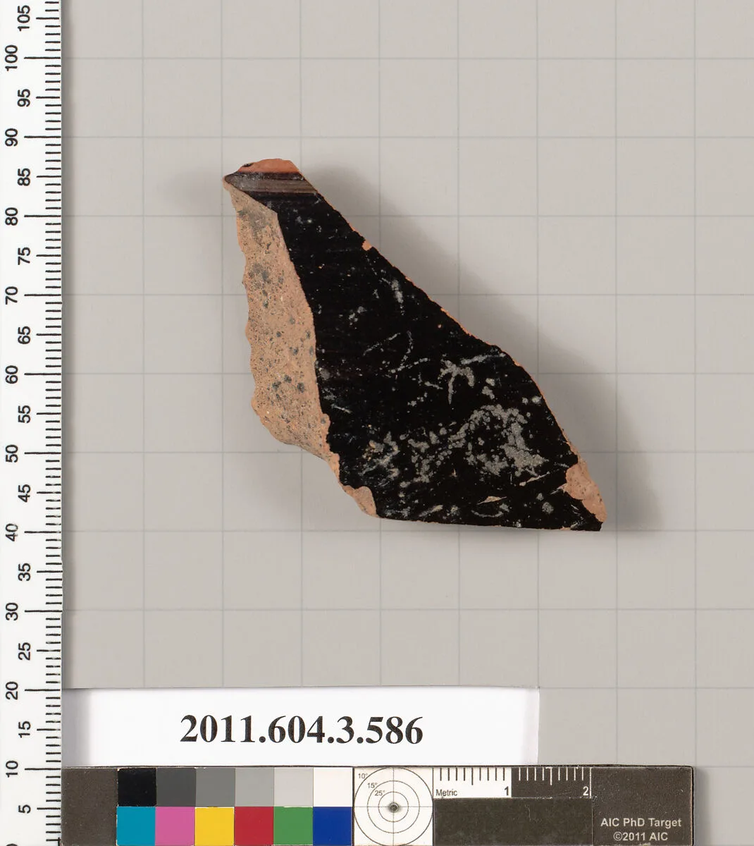 Terracotta fragment of a column-krater (bowl for mixing wine and water) — Unknown