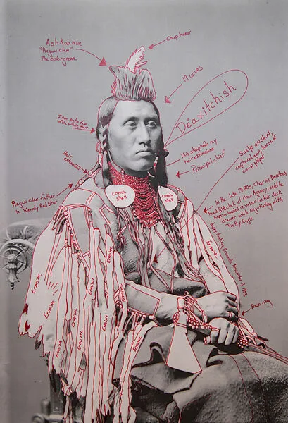 Déaxitchish / Pretty Eagle from 1880 Crow Peace Delegation — Wendy Red Star
