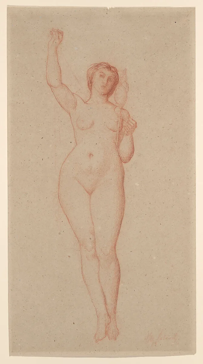 Study for "The Hours," Hôtel Pereire, Paris — Alexandre Cabanel