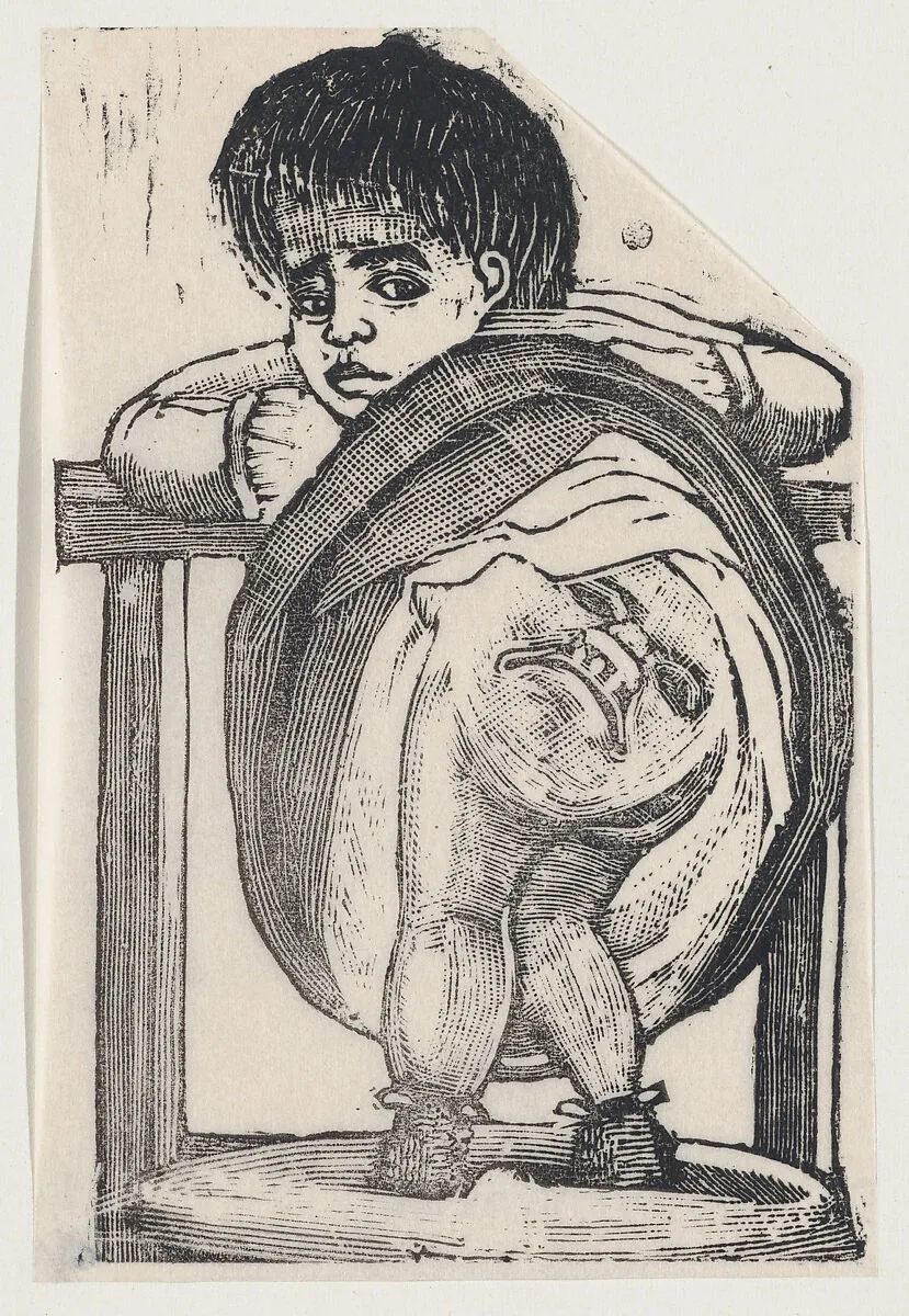 A girl with two faces — José Guadalupe Posada
