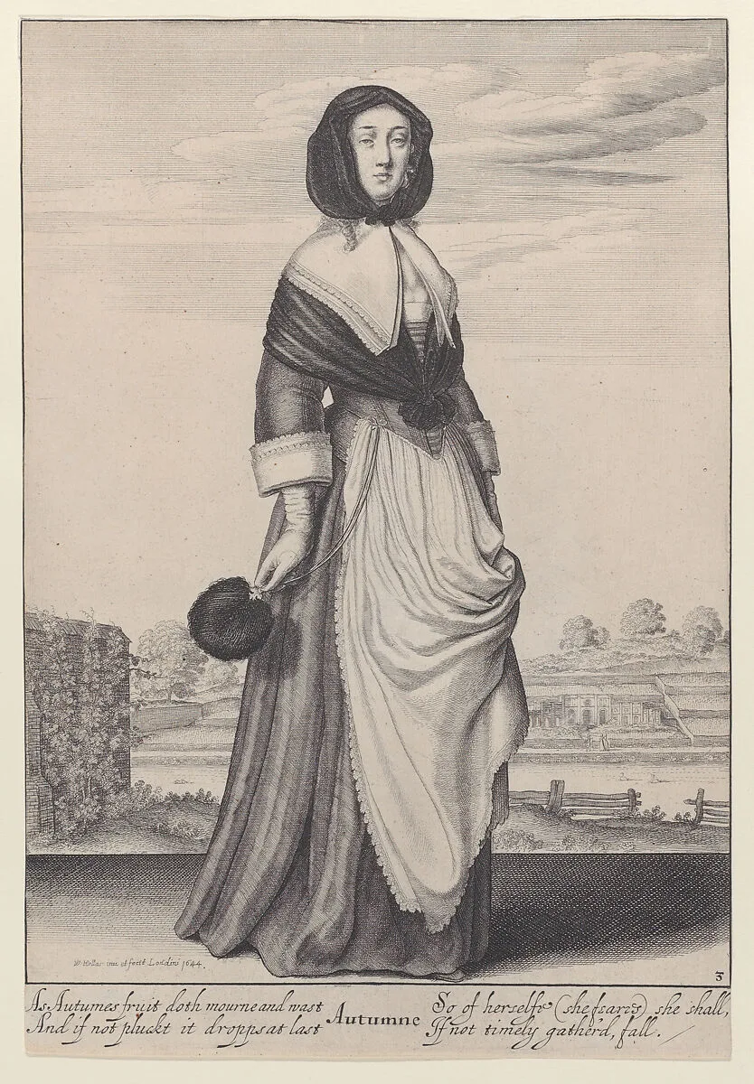 Autumn — Wenceslaus Hollar