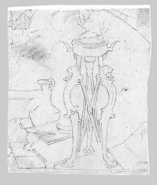 Tripod (from Scrapbook) — John Singer Sargent