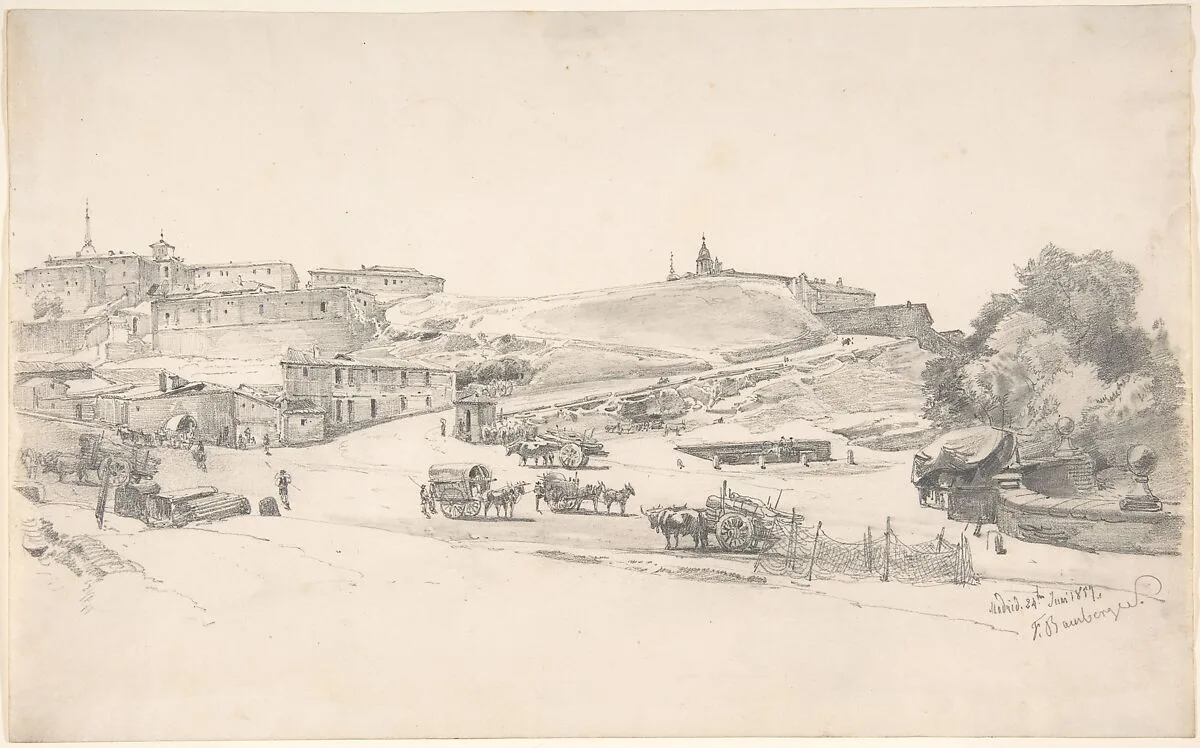 View of the Outskirts of Madrid — Fritz Bamberger