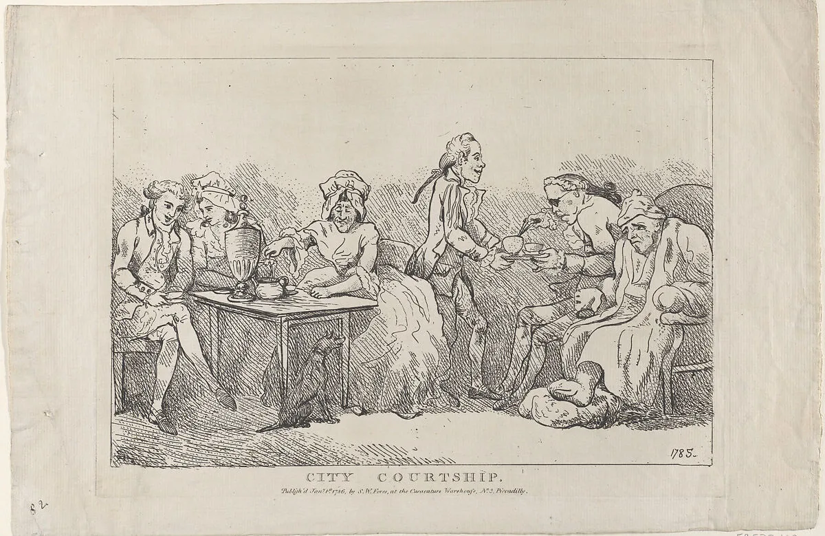 City Courtship — Thomas Rowlandson|S. W. Fores