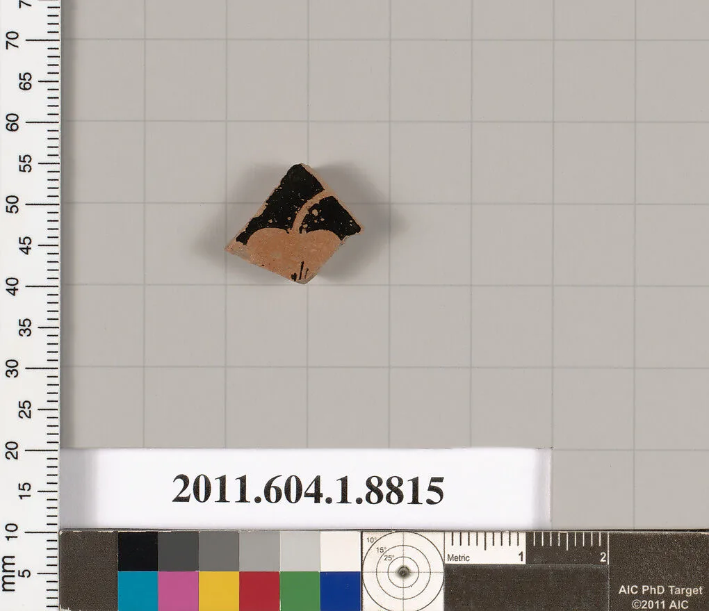 Terracotta fragment of a kylix (cup) — Unknown