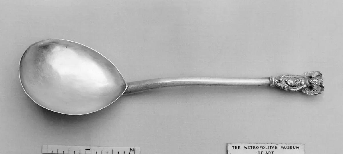 Figure-top spoon — Unknown