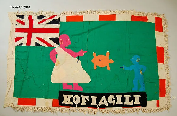 Appliquéd Battalion Flag (Asafo) — Unknown