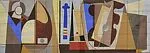 Study for Mural (Central Nurses Home on Welfare Island) — Rosalind Bengelsdorf