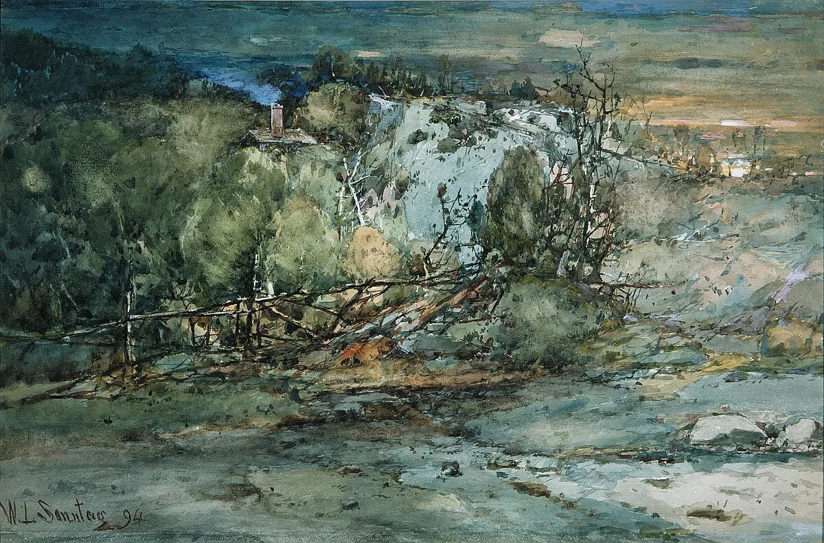 Frontier Cabin — William Louis Sonntag