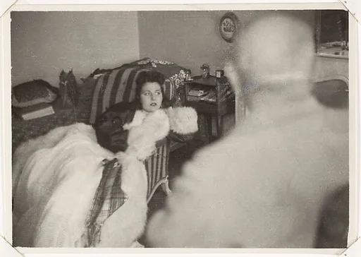 [Henri Matisse and Model in Chair, Vence]