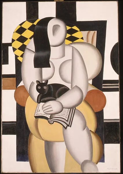 Woman with a Cat — Fernand Léger