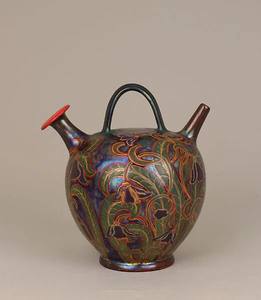 Vase with handle — Zsolnay Porcelain Manufactory