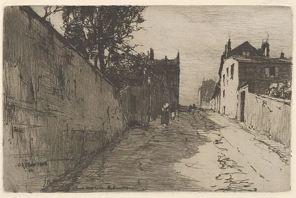 Rue du Mon Cenis, Monmartre — Charles Adams Platt