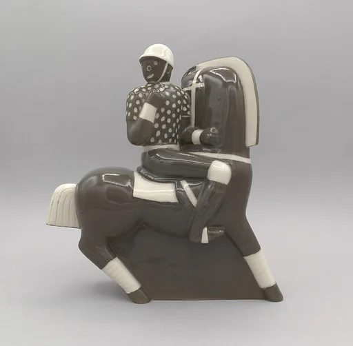 Polo player & mallet