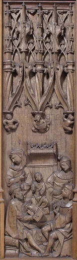 Panel with Christ Among the Doctors