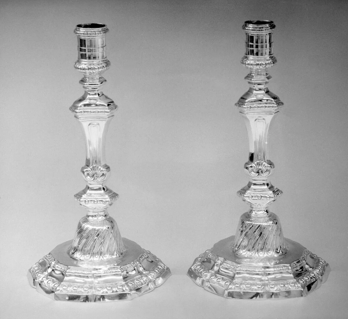 Pair of candlesticks — Jean-François Balzac