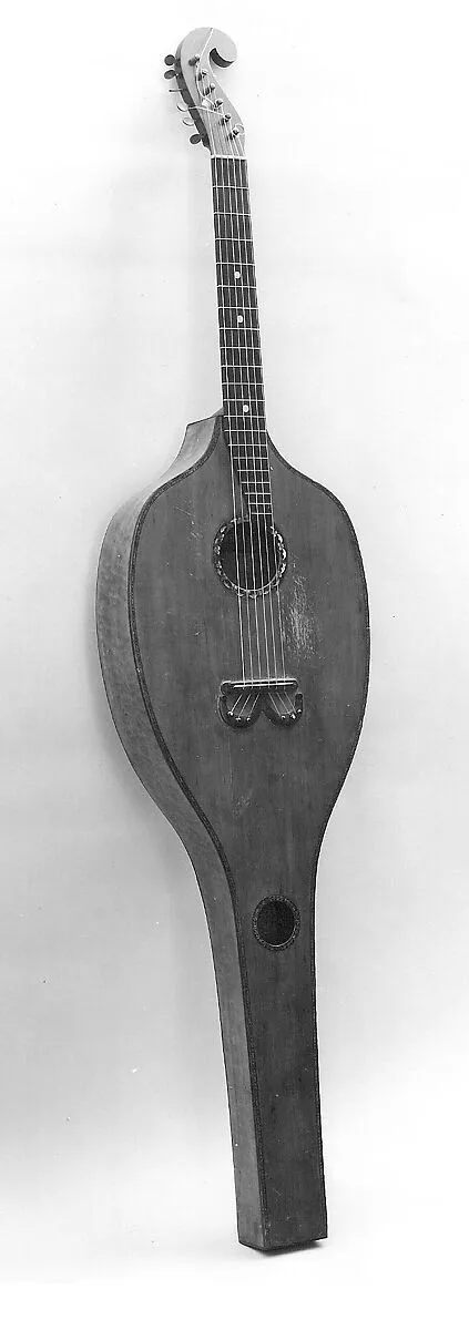 Harp Guitar — Emilius N. Scherr