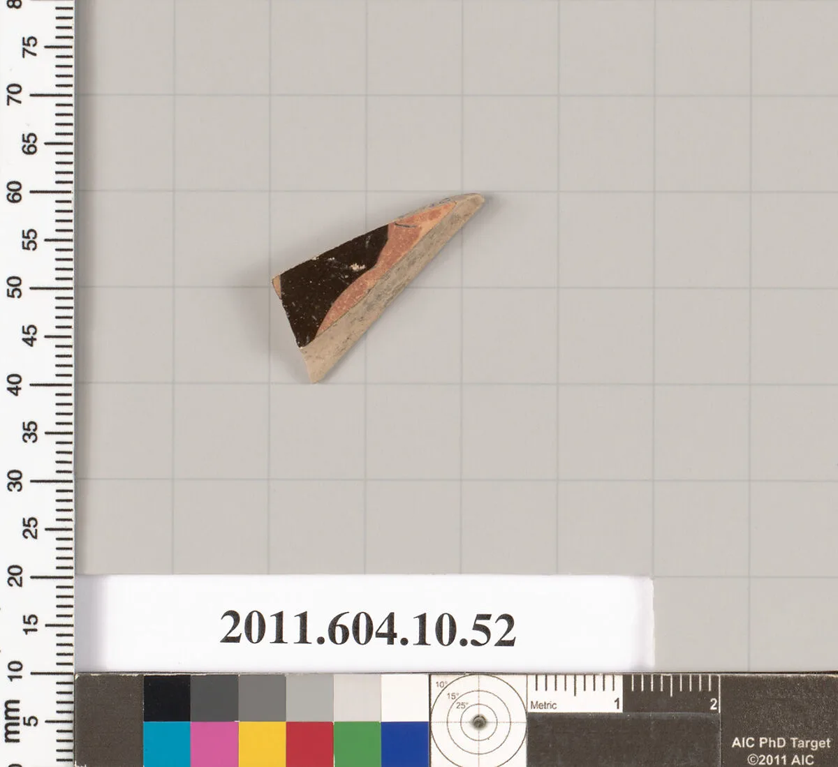 Terracotta fragment of a kylix (drinking cup) — Unknown