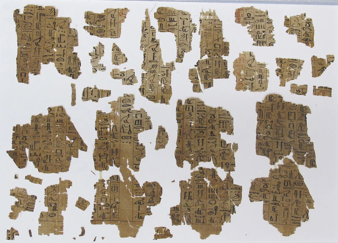 Papyrus fragments from the Book of the Dead of the Scribe Roy — Unknown