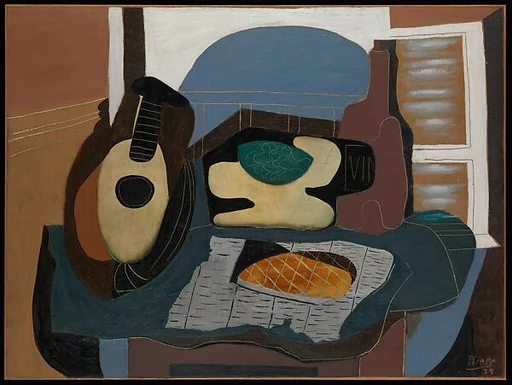 Still Life with Mandolin and Galette