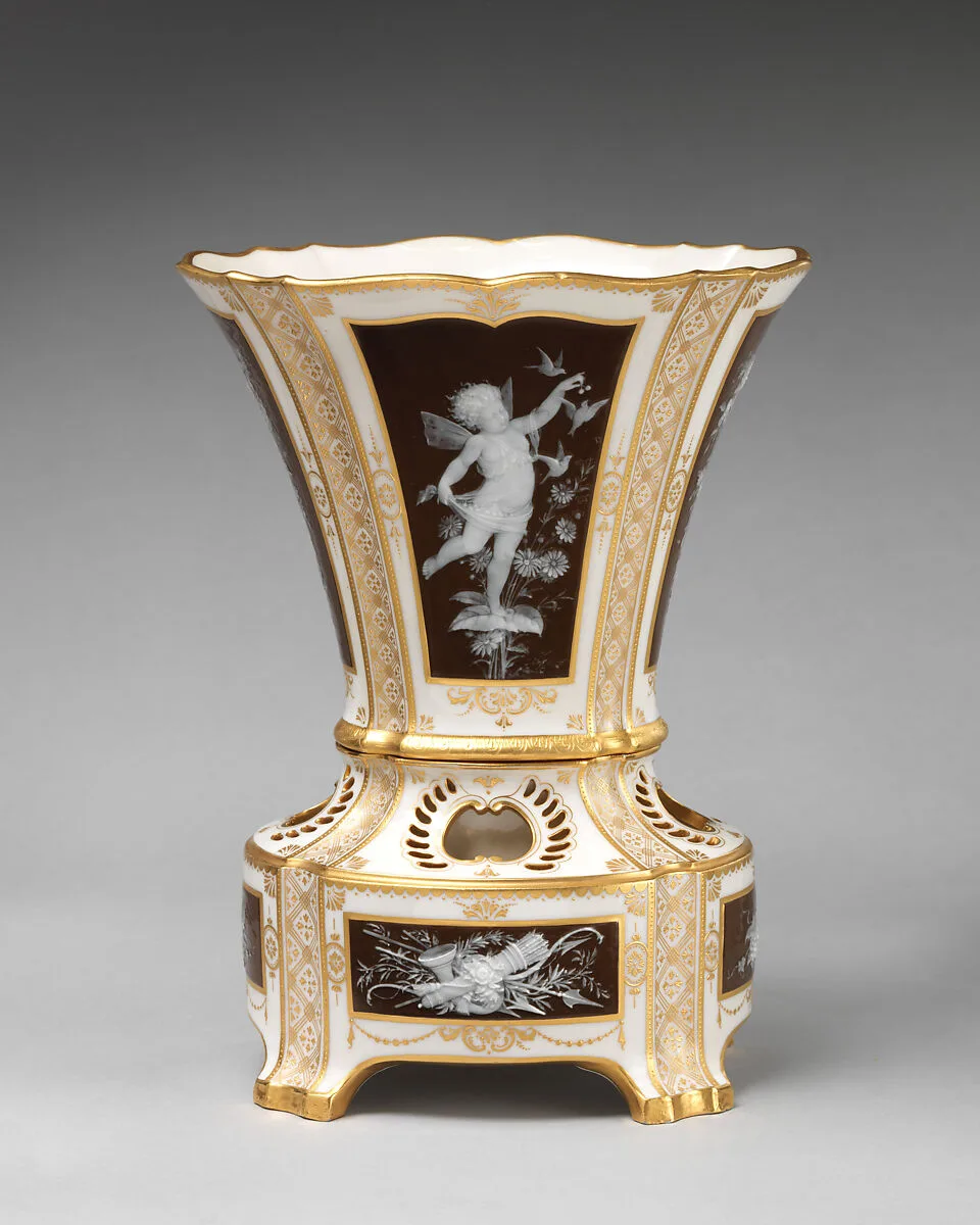 Bulb Vase (one of a pair) — Alboin Birks|Minton(s)