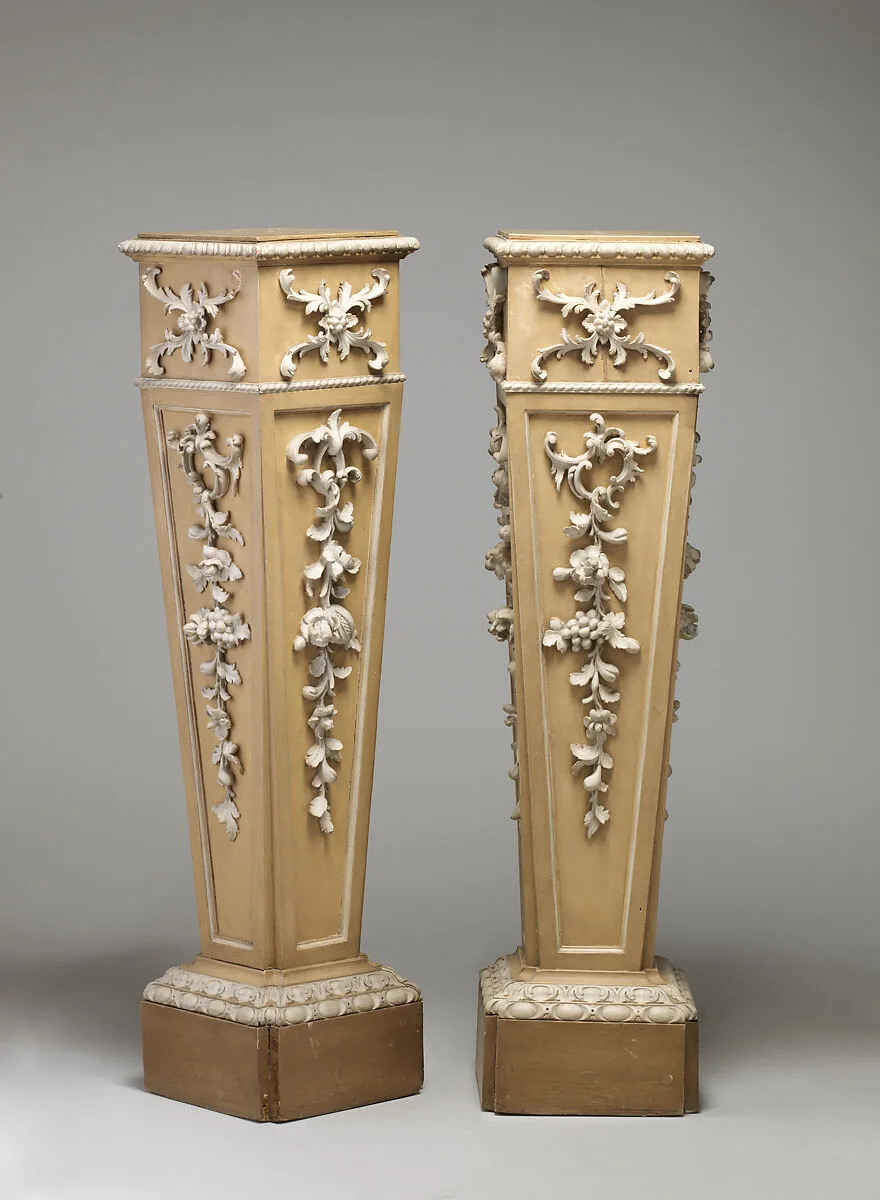 Pair of pedestals — Unknown