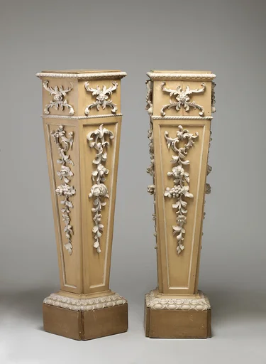 Pair of pedestals