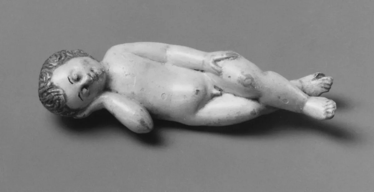 Christ child (from a nativity) — Caspicara (Manuel Chil)