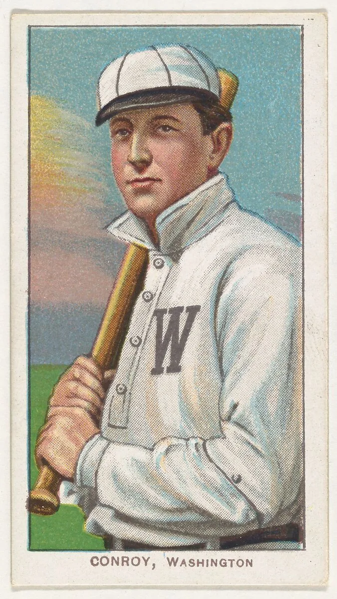 Conroy, Washington, American League, from the White Border series (T206) for the American Tobacco Company — American Tobacco Company