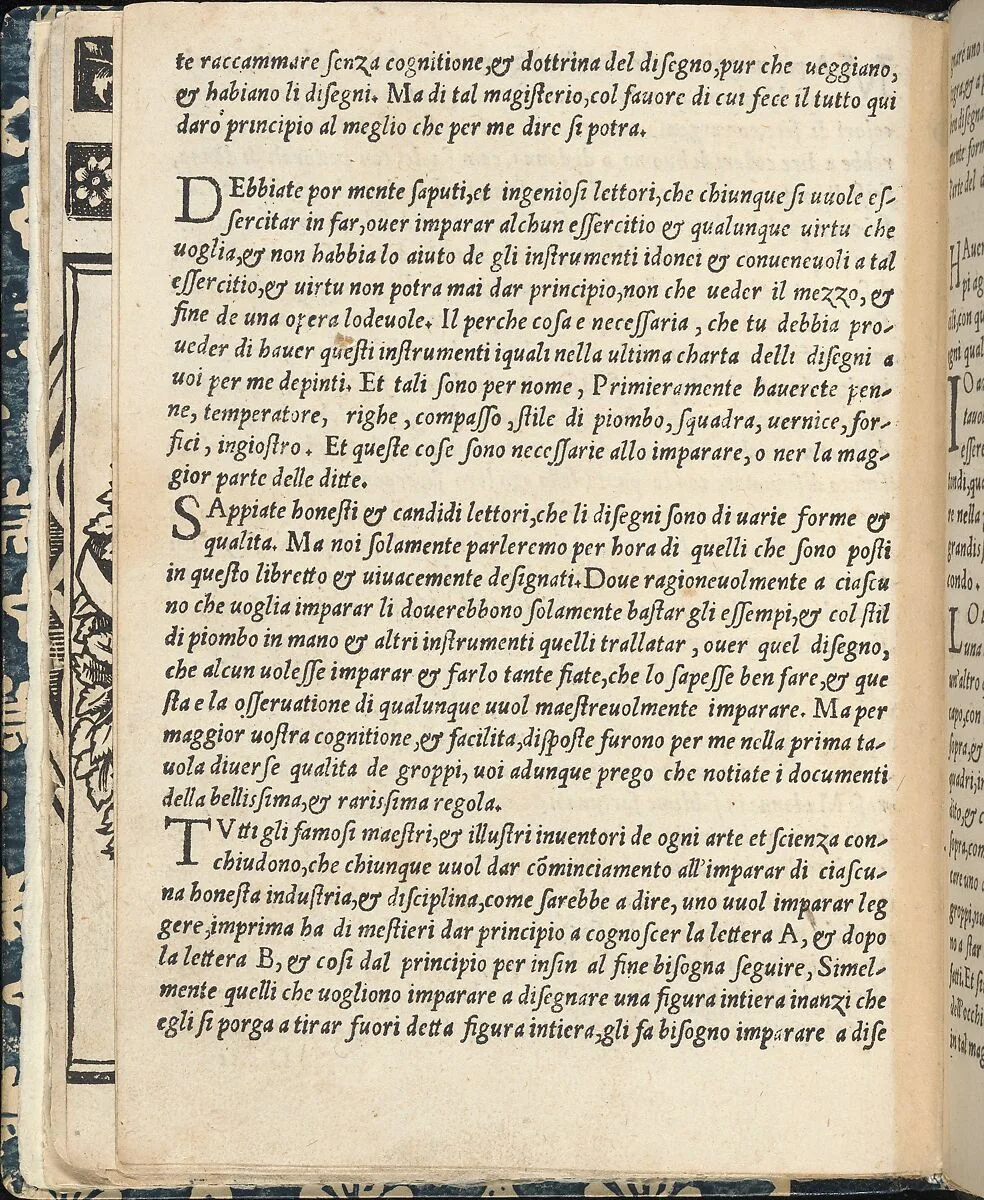 Essempio di recammi, page 26 (verso) — Giovanni Antonio Tagliente|Giovanni Antonio di Nicolini da Sabio e i fratelli