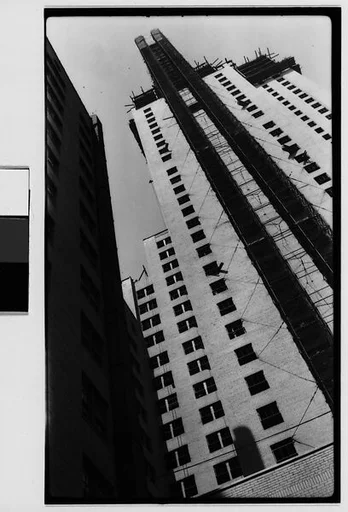 [Chrysler Building Construction, from Below, New York City]