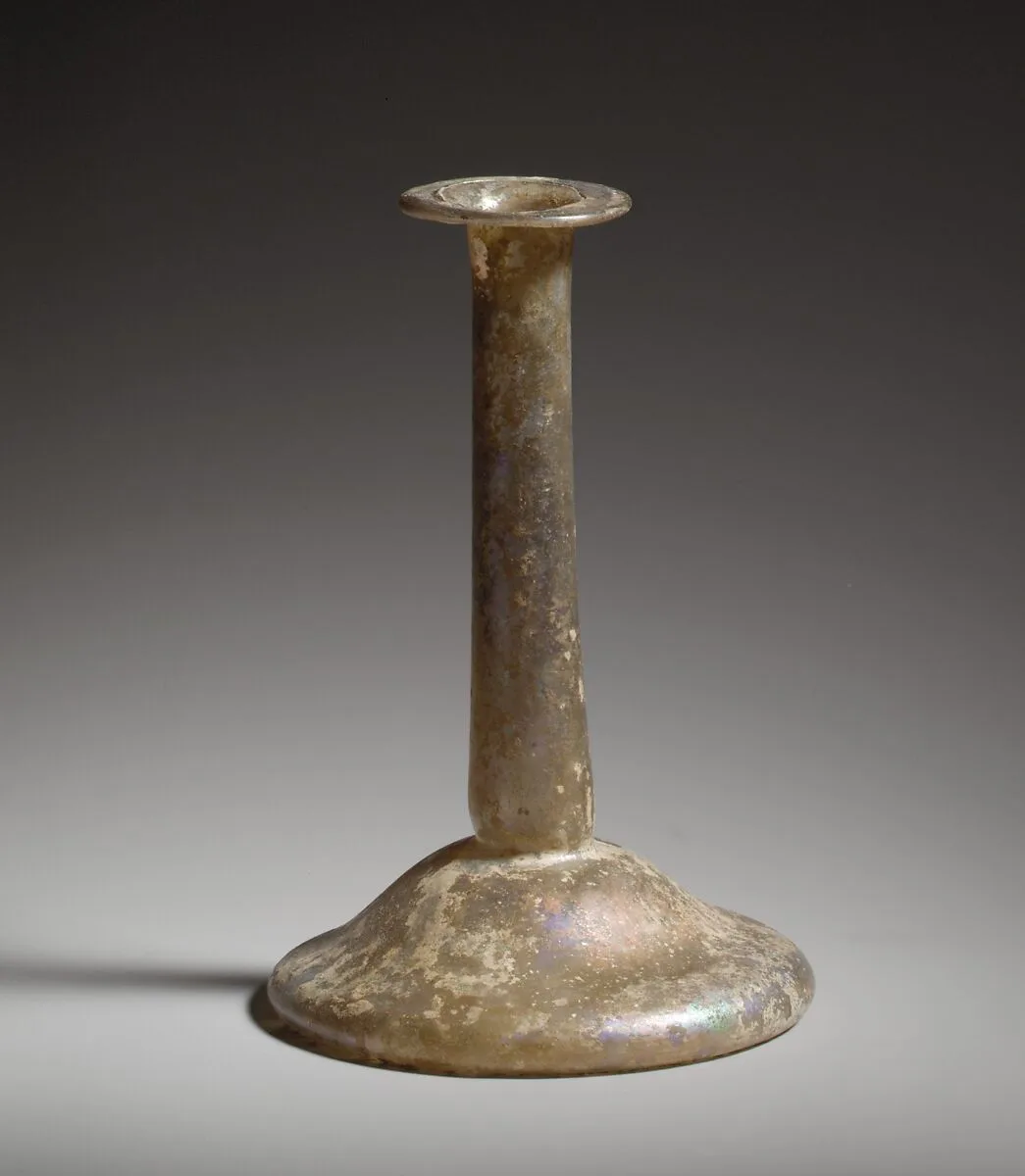 Glass perfume bottle — Unknown