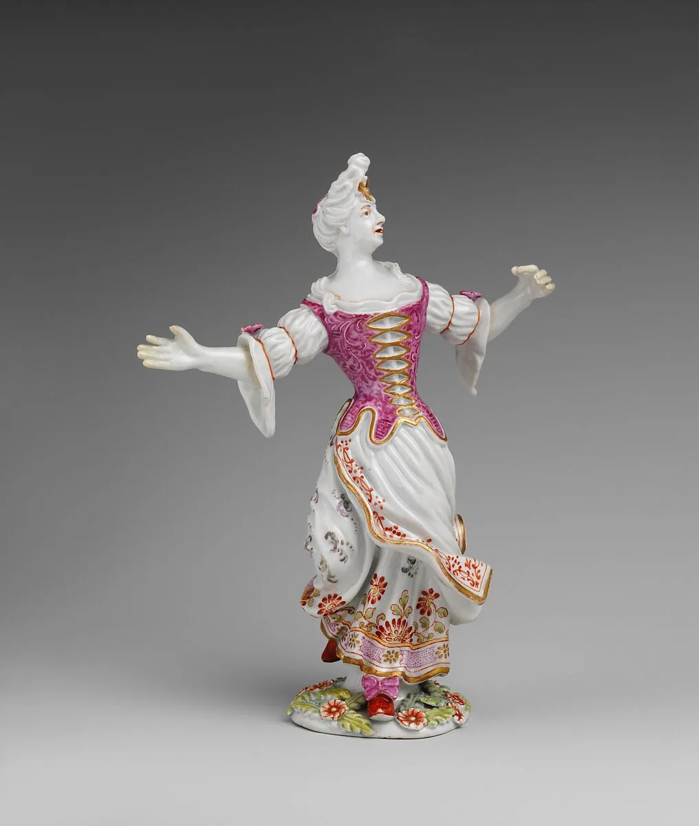 Dancing Girl — Vienna|Claudius Innocentius Du Paquier period