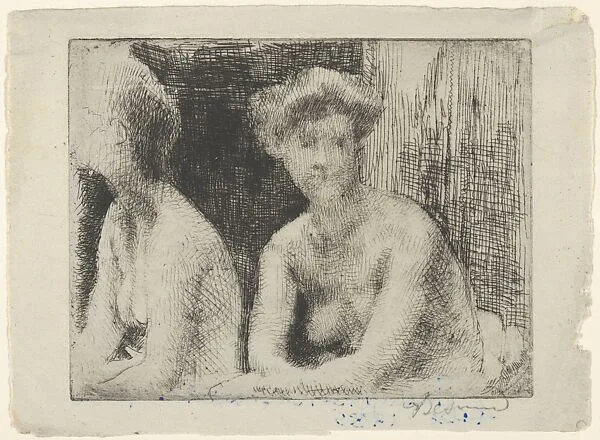 Nude Woman by a Mirror — Paul-Albert Besnard