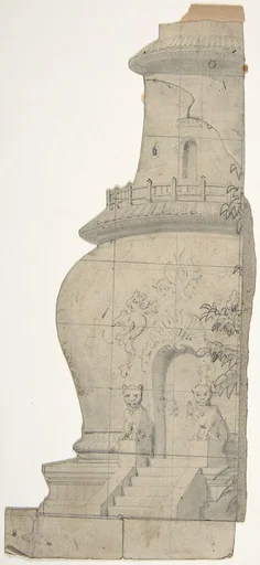 Design for a Stage Set at the Opéra, Paris