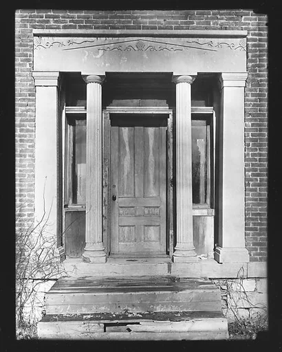 [Greek Revival Doorway, Near Ballston Spa, New York]