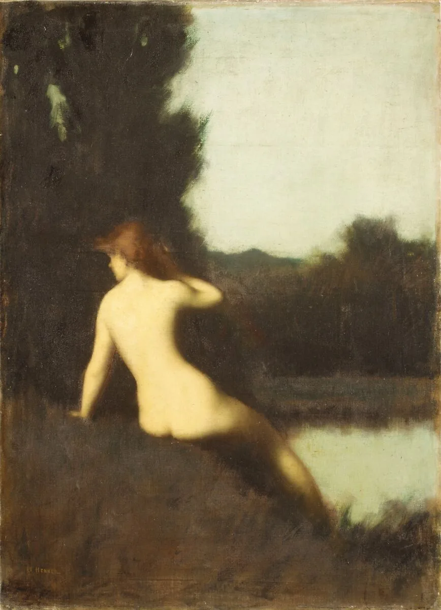 A Bather (Echo) — Jean-Jacques Henner