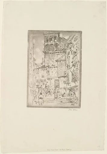 Clock Tower of Sta. Maria Zobenigo, Venice