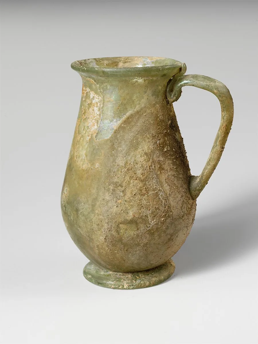 Glass one-handled beaker — Unknown