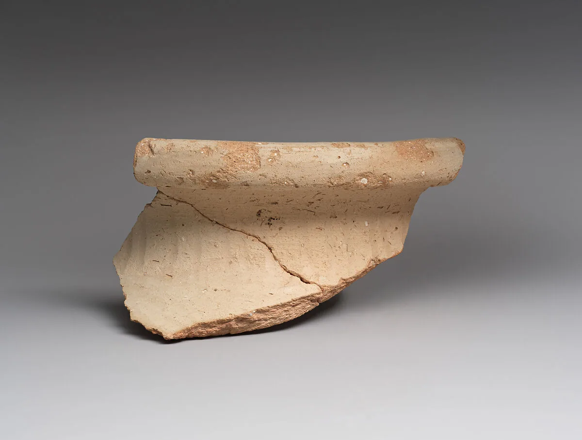 Jar rim sherd — Unknown