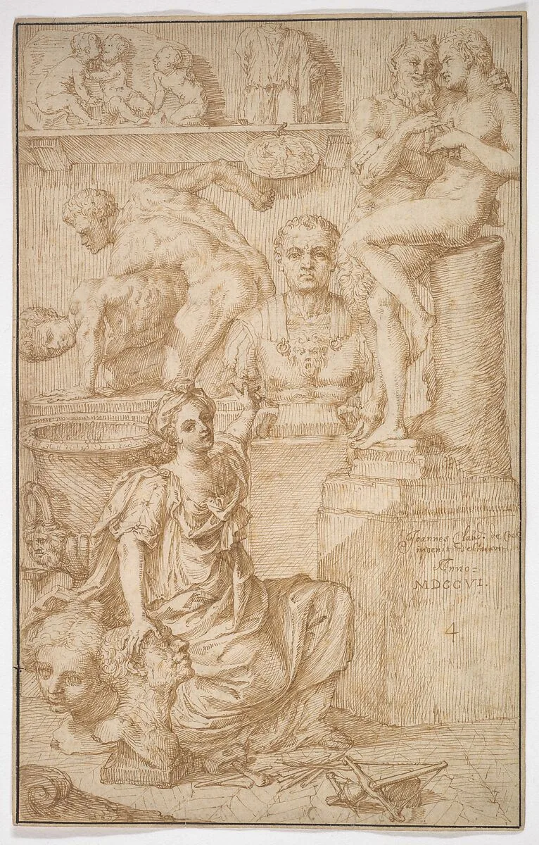 Allegory of Sculpture — Jan Claudius de Cock