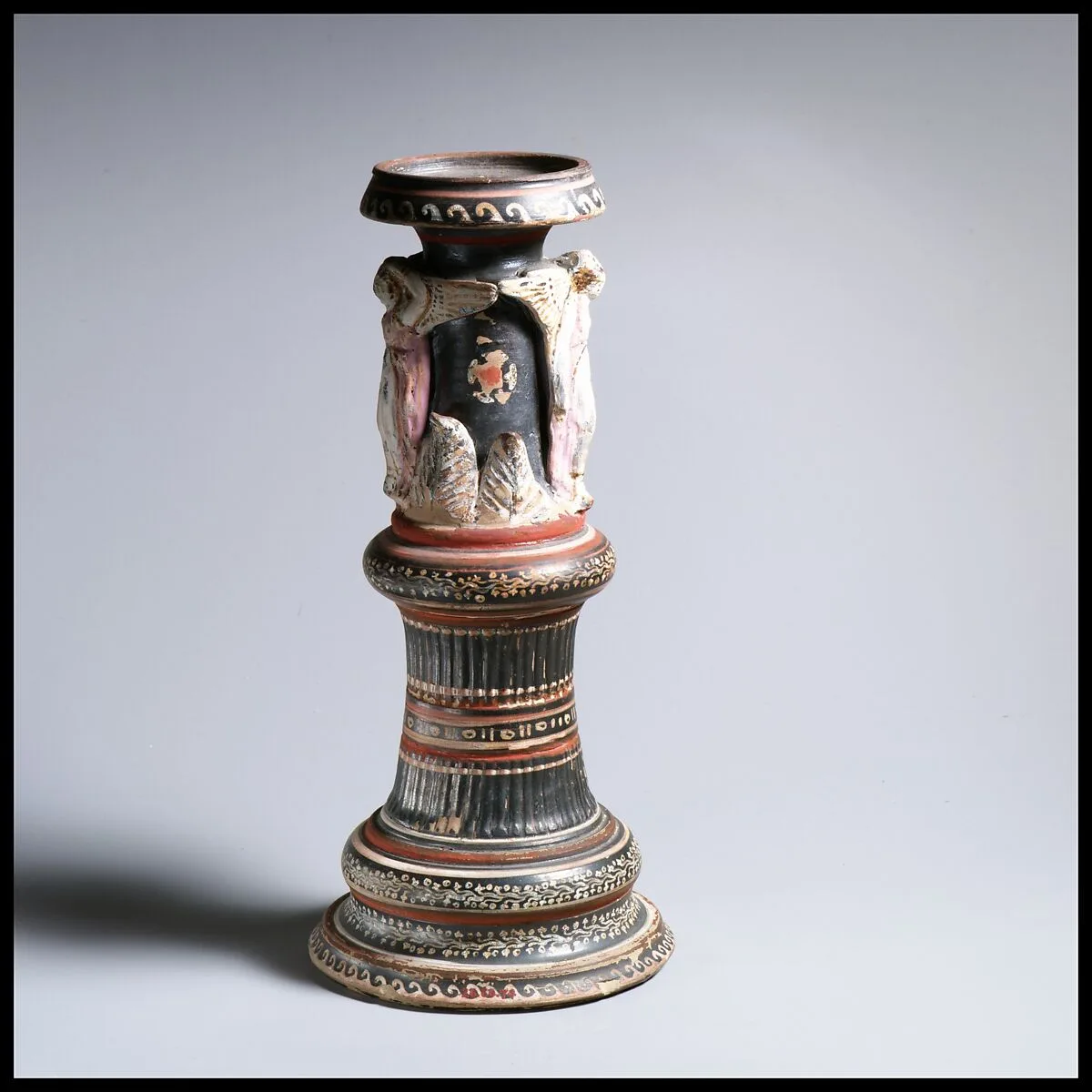 Terracotta thymiaterion (incense burner) — Unknown
