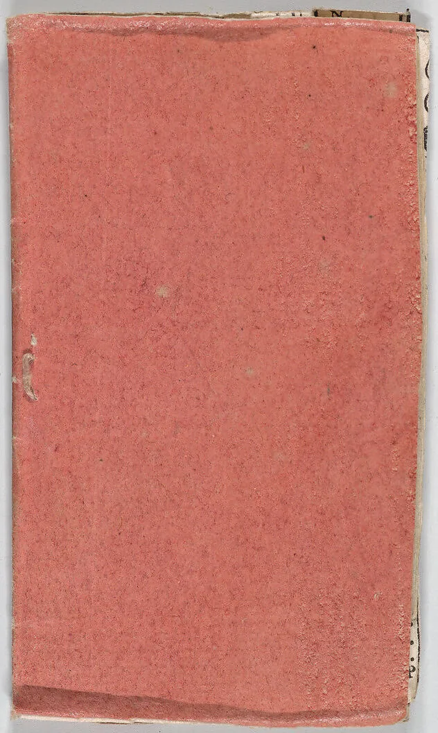 Instruction manual for playing cards "Jeu d'Or" — Anonymous, French, 18th century