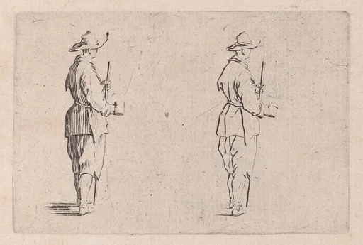Le Paysan Tenant un Gobelet (The Peasant Holding a Cup), from Les Caprices Series B, The Nancy Set