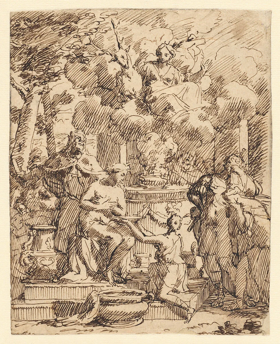 The Sacrifice of Iphigenia — Gerard de Lairesse