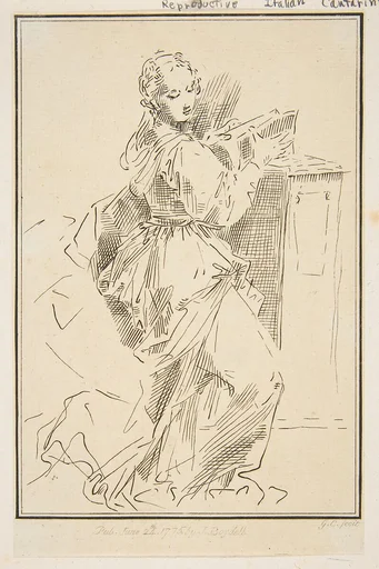 Woman with a book