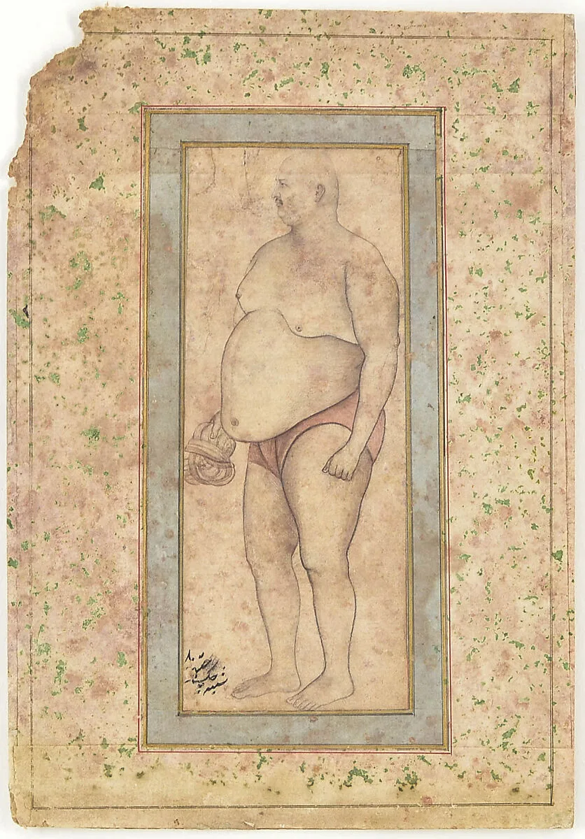Portrait of Chuk the Wrestler — Unknown